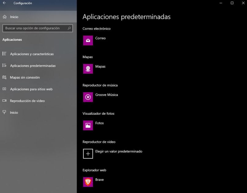 poner un navegador predeterminado