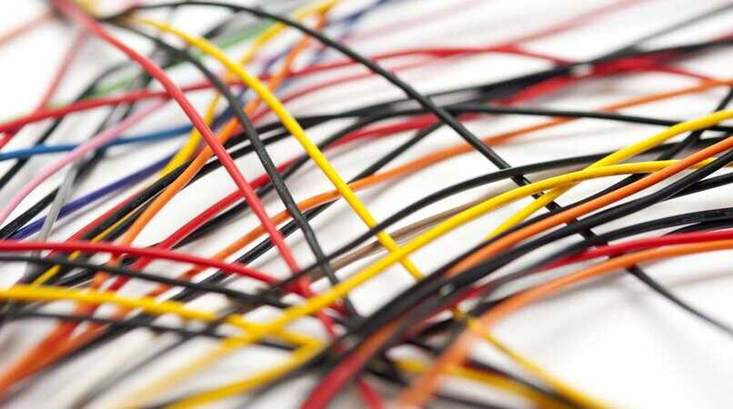 cables de colores